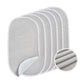 Tillyou Changing Pad Liners 6Pk - Waterproof Flannel Cotton, 27' X 13' - Perfect For Baby Diaper Changing Needs, Gray