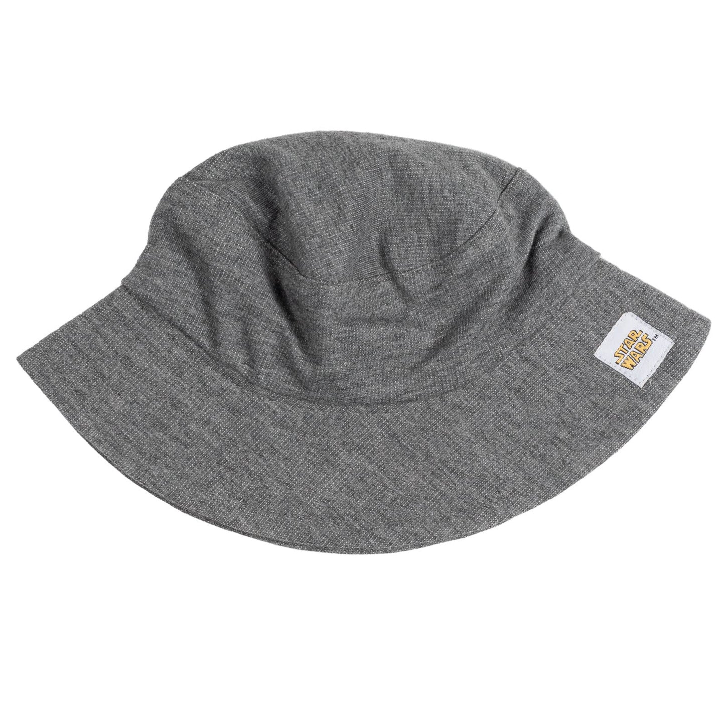 Star Wars R2-D2 Yoda Chewbacca Infant Baby Boys Short Overalls Graphic T-Shirt And Hat 3 Piece Outfit Set Grey 12 Months