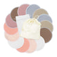 Wegreeco Nursing Breast Pads (14 Pack) + Laundry Bag & Travel Storage Bag, 4.7 Inch Option - Washable & Reusable Breastfeeding N