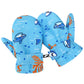 American Trends Baby Mittens Winter Toddler Gloves For Boy Girl Waterproof Ski Mittens Warm Fleece Toddler Mittens Orange Coral