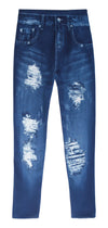 Just Love Denim Wash Leggings for Girls 2963378