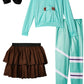 Disguise Disney Vanelope Wreck-It Ralph 2 Deluxe Girls' Costume Green, Medium/(7-8)