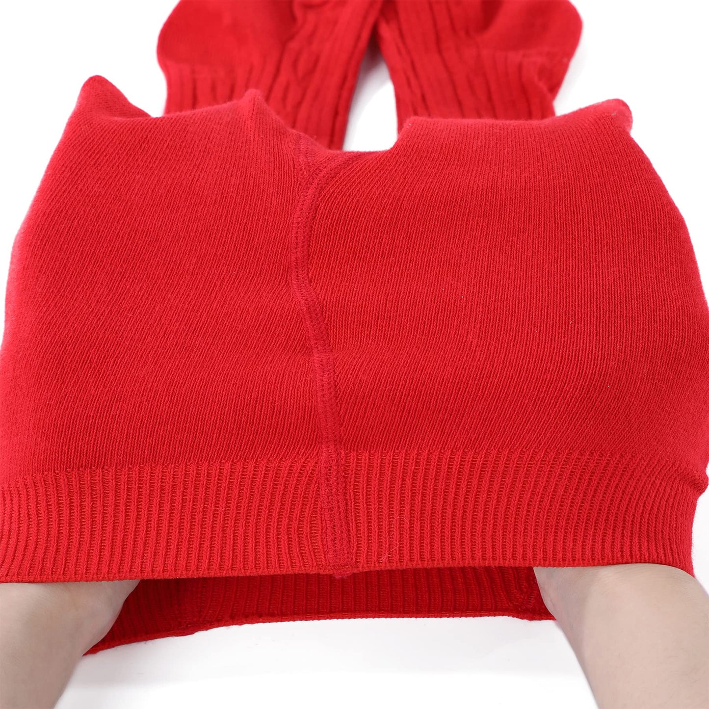 Zando Cable Knit Christmas Tights Seamless Baby Tights 6-12 Months Red Tights For Baby Girl Green Tights For Baby Girls Soft Bab