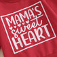 Kupretty Toddler Baby Boy Clothes Valentines Day Outfit Graphic Long Sleeve Crewneck Sweatshirt + Joggers Pants Sets (Mama'S Swe