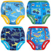 MooMoo Baby Absorbent Training Underwear 4 Packs Toddler Potty Training Pants for Boys and Girls-Cotton 6T