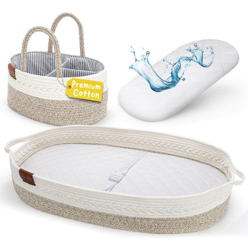 Swiftsleep Baby Changing Basket For Baby Dresser, Moses Baskets For Newborn, Baby Moses Basket Changing Basket For Dresser, Chan