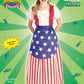 Forum Novelties Patriotic Party Betsy Ross Costume, Child Large