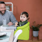 Inglesina Fast Table Chair - Lime + Fast Dining Tray - Portable High Chair For Baby & Toddlers, Infant 6-36 Months - Fits Tables