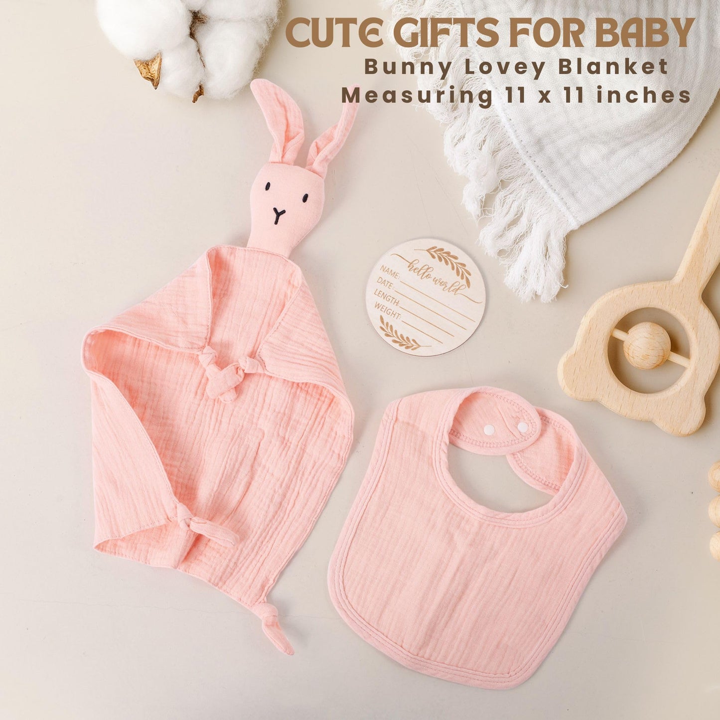 New Mom Gifts & Baby Shower Gifts For Girls Boys, 7-Piece New Mom Gift Basket After Birth, Pregnancy Gifts For First-Time Moms,