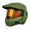 Halo Master Chief Helmet For Kids, Official Halo Infinite Costume Accessory, Single Child Size Full Helmet With Visor, Green & G