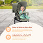 Hauck Lightweight And Compact Travel Baby/Toddler Foldable Stroller, Sport, Dark Olive