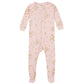 Gerber Baby Girls' 2-Pack Footed Pajamas, Love Pink, 6 Months