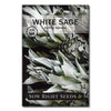 Sow Right Seeds - White Sage Seed To Plant - Non-Gmo Heirloom Seeds - Full Instructions For Planting And Growing, Indoors Or Out