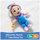 Ms. Rachel Official Sensory Take-Along Toy, Baby Swing & Baby Stroller Teething Toys with Rattle & Clip, Toddler Toys for Girls