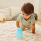 Munchkin Simple Clean Toddler Sippy Cup With Easy Clean Straw, 10 Ounce, 2 Pack, Blue/Green
