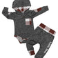 Fommy Baby Boy Clothes 0-3 Months Baby Boys Hoodie + Pants Baby Boys Winter Outfits 2Pcs Set Stuff Gifts