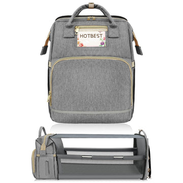 Hotbest Diaper Bag Backpack, Multifunction Travel Bag For Boys Girls With Usb Port, Baby Registry Search Shower Gifts For Mom Da