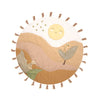 Crane Baby Activity Mat, Interactive Infant And Baby Playmat For Boys And Girls, Desert Sunset, 36    X 36