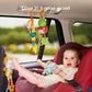 TUMAMA Baby Toys for 0, 3, 6, 9, 12 Months, Handbells Baby Rattles, Soft Plush Early Development Stroller Car Toys for Infant, N