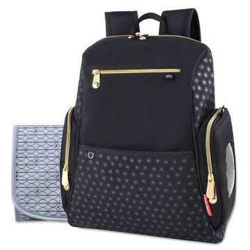 Fisher-Price Fashion Diaper Backpack With Fastfinder Pocket System