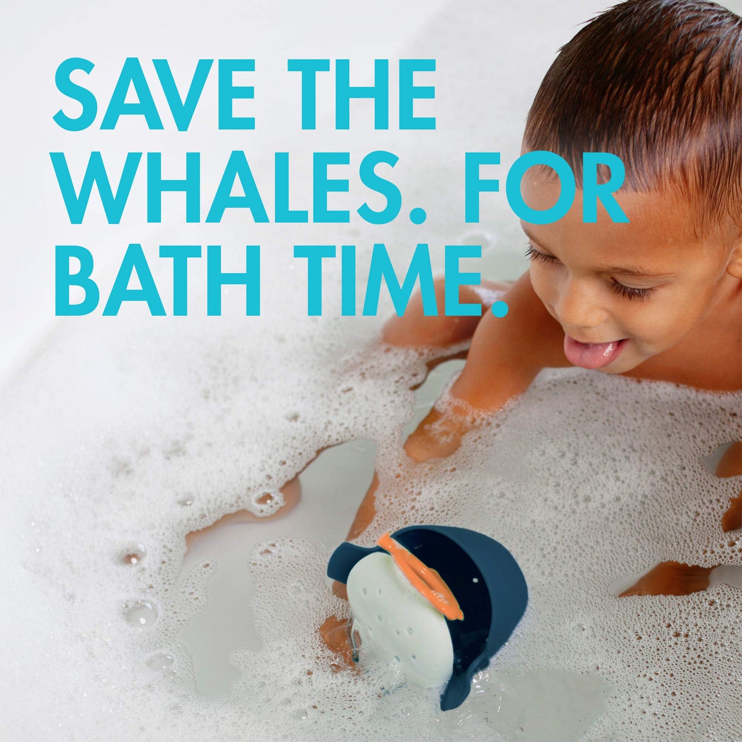 Boon Chomp Whale Bath Toy - Interactive Baby Bath Toys for Sensory Fun - Sensory Toddler Toys for Bath Time - Baby Gifts and Sto