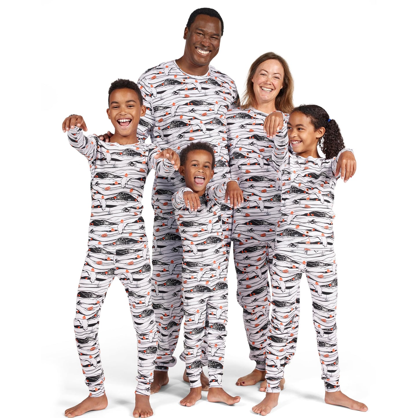 The Children'S Place Unisex Baby And Toddler Halloween 2 Piece Snug Fit Cotton Pajama Set, Glow Mummy, 3T Us