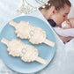 Baby Girl Flower Headband And Hair Accessories - Floral Headpiece With Bows For Newborn And Infant Girls