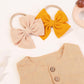 Jollybows 20Pcs Baby Girls Hair Bows Headband Nylon Hair Band Elastic Hair Accessories For Kids Infants Toddlers