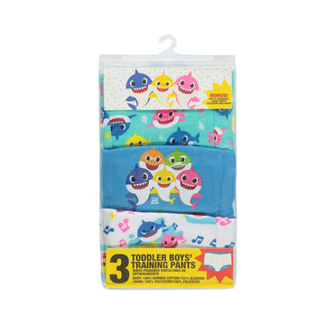 Baby Shark Cotton Potty Training Pant Multipacks With Success Tracking Chart And Stickers, Sizes 18M, 2T, 3T, 4T