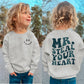 Boutikome Valentines Day Sweatshirt Toddler Baby Boy Mr. Steal Your Heart Shirts Long Sleeve Pullover Spring Tops Clothes(Grey,3