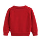 Simplee Kids Baby Sweater Valentine'S Day Cardigan Embroidery Knit Coat For Winter Spring For 12-18 Months
