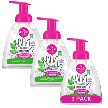 Dapple Foaming Hand Soap, Gentle Hand Wash Baby Soap, Hypoallergenic For Sensitive Skin, Powered By Plants, Lavender, 13 Fl Oz (