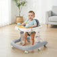 R For Rabbit Little Feet Sportz Baby Walker For Kids 9 To 18 Months For Boy Girl Push Activity Walker With Music | (Grey White)