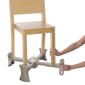 Kaboost Booster Seat For Dining Table, Natural - Goes Under The Chair - Portable Chair Booster For Toddlers And Grown Ups