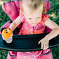 Baby Delight Go with Me Jubilee Deluxe Portable Chair | Indoor and Outdoor | Sun Canopy | Pink