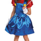Mario Skirt Version Costume, Large (10-12)