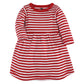 Hudson Baby Girls' Cotton Dresses, North Pole, 18-24 Months