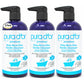Pura D'Or Kids Wash (16Oz X 3 = 48Oz) All-In-One Gentle Cleanser - Usda Biobased, Sulfate-Free, Tear-Less, Hypoallergenic, Premi