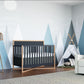 Dream On Me Owen 5-In-1 Convertible Crib In White Oak, Greenguard Gold & Jpma Certified Baby Crib, Converts From Crib To Toddler