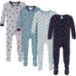 Gerber Baby-Boys 4-Pack Footed Pajamas, Music
