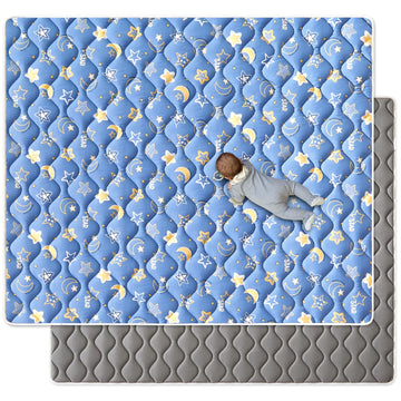 Premium Foam Baby Play Mat 79' X 59', Thick One-Piece Crawling Mat, Odorless Baby Mat Floor Mat, Non-Slip Cushioned Baby Playm