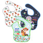 Bumkins Bibs, Disney Toy Story Baby Bibs for Girl or Boy, SuperBib Baby and Toddler Bib for 6-24 Months, Baby Bib for Eating, Fe