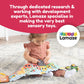 Lamaze John Deere Farm to Table Journey Soft Baby Book - High Contrast Sensory Toys for Early Development - Sensory Tummy Time T