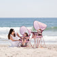 Baby Delight Go With Me Uplift Deluxe Portable High Chair | Travel High Chair | Sun Canopy | Indoor And Outdoor | Canyon Rose