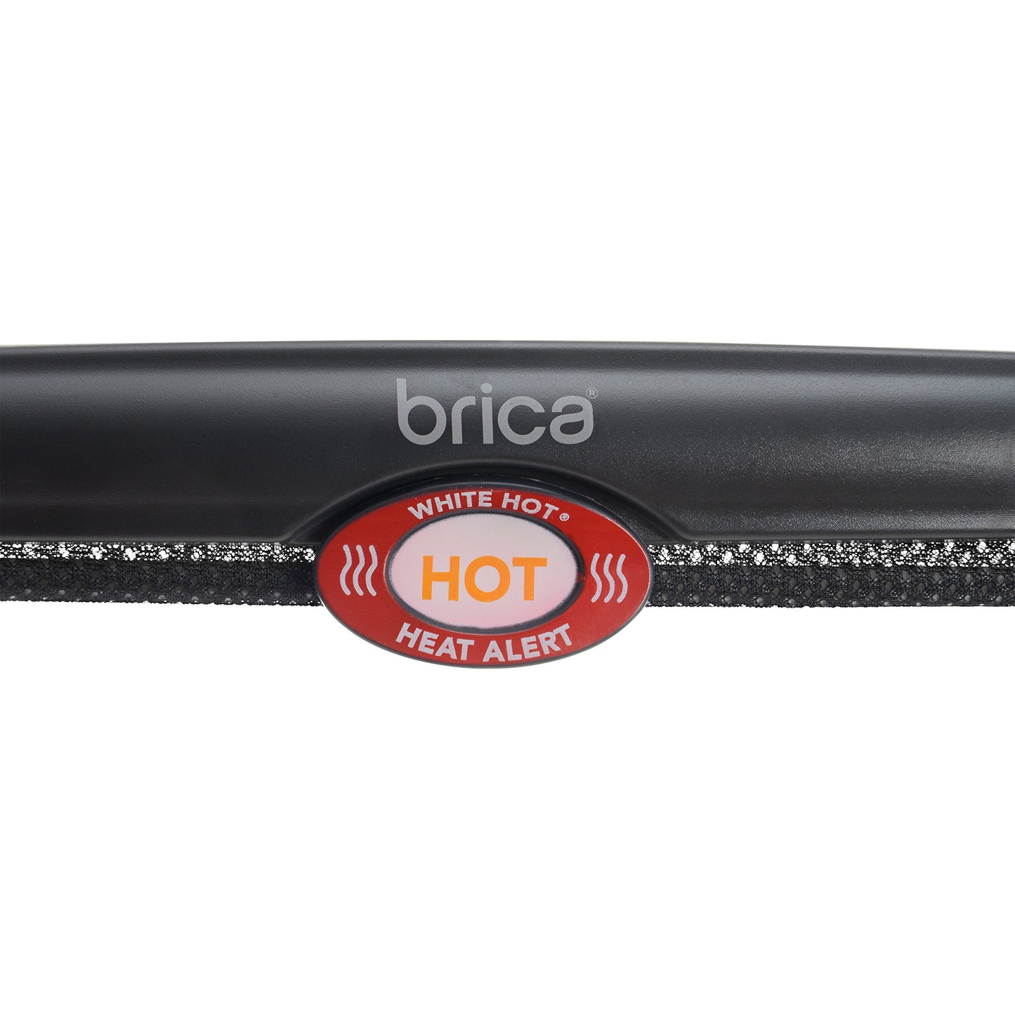 Munchkin Brica Sun Safety Car Window Roller Shade With White Hot Heat Alert, Black, 2 Count (Pack Of 1)