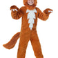 Fun Costumes Adorable Child Fox Halloween Costume | Soft Shearling Faux Fur Jumpsuit For Play Pretend, Small Orange