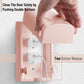 Bates - Baby Safety Outlet Cover Box, Pink, Outlet Covers Baby Proofing, Plug Covers Baby Proofing, Baby Outlet Cover, Socket Co