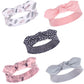 Yoga Sprout Bow Headbands, 5 Pack, Feather Floral
