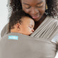 Moby Baby Wrap Carrier Classic for Newborns to Toddlers (8-33lbs), Infant Sling Carrier, Lightweight & Hands Free Design, Adjust