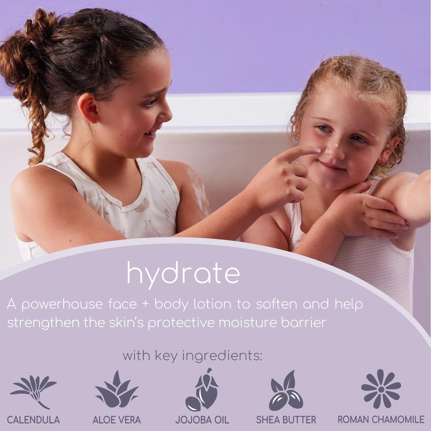 B.Box Body Hydrate - Baby Lotion. Calming Calendula & Roman Chamomile Scents. Body Lotion For Newborns & Up. Gentle, Plant Based